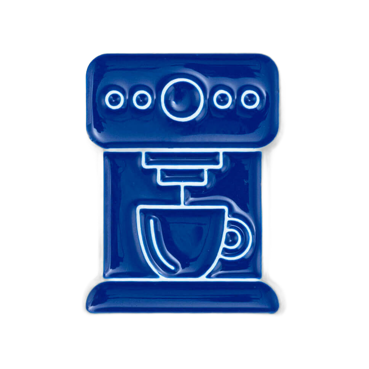 Espresso Machine Enamel Pin