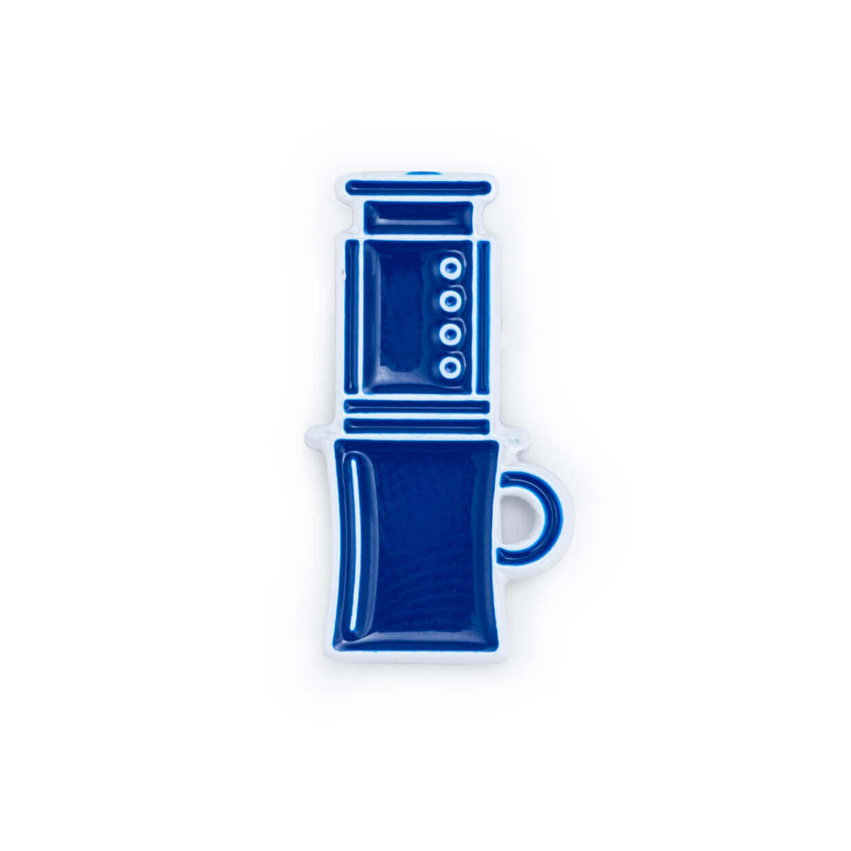 Aeropress Enamel Pin