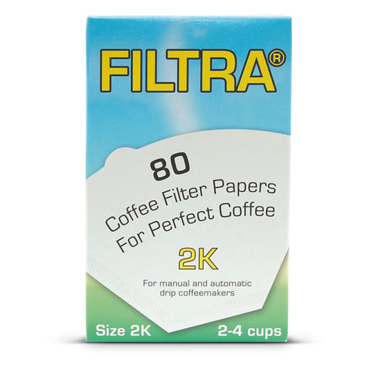 Filtra white size 2 filter papers (80)