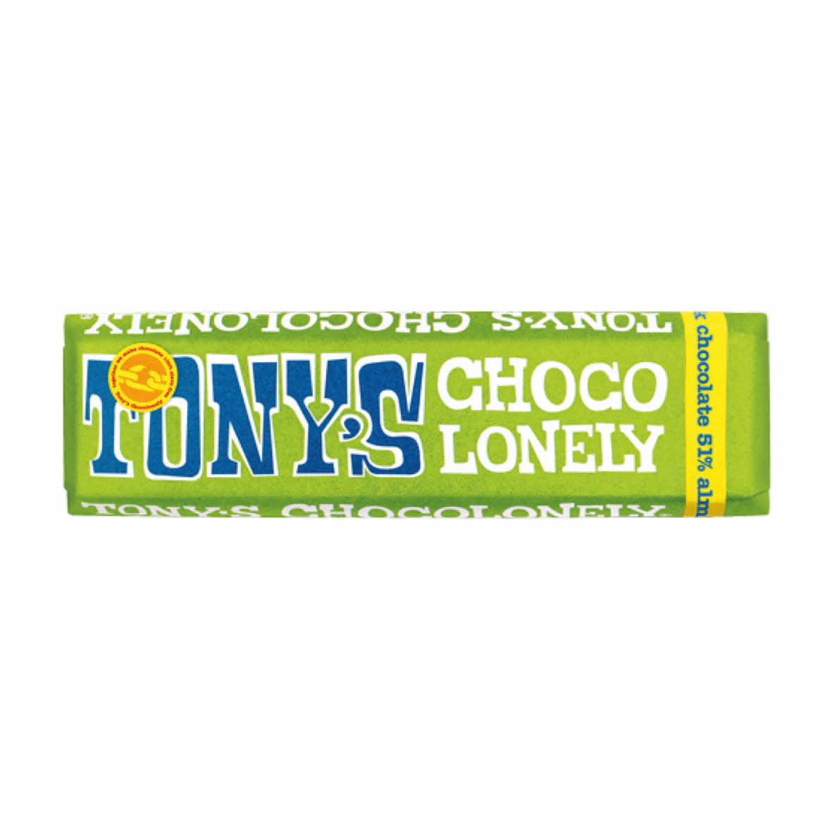 Tony's Chocolonely Dark Almond Sea Salt 51%