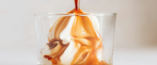 Affogato: espresso poured over vanilla ice cream