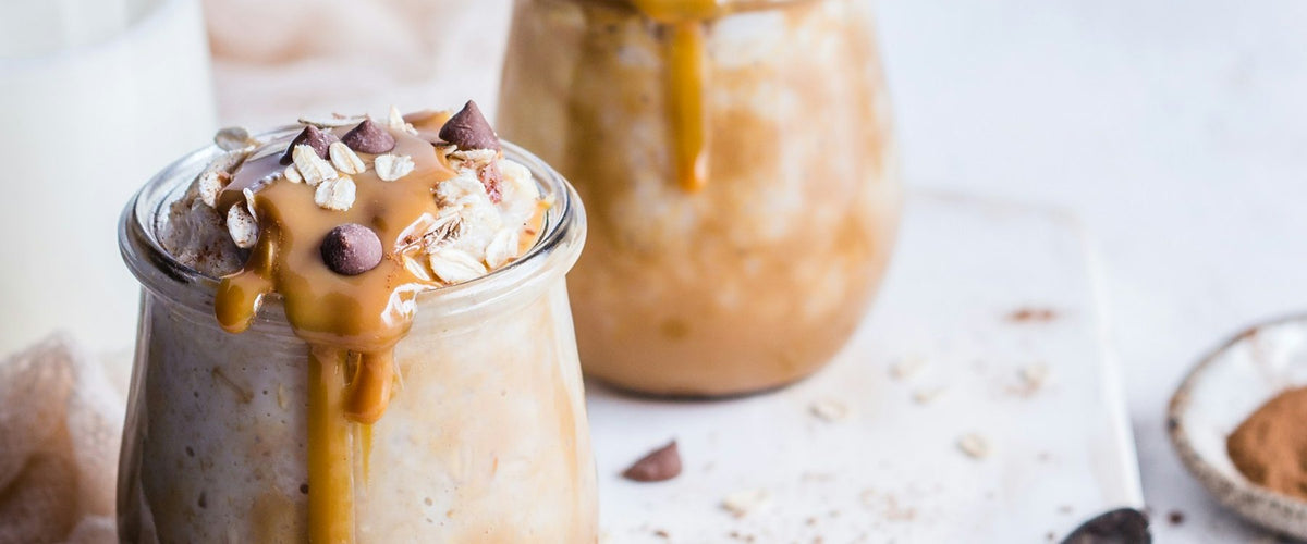 Salted caramel hot chocolate with cream