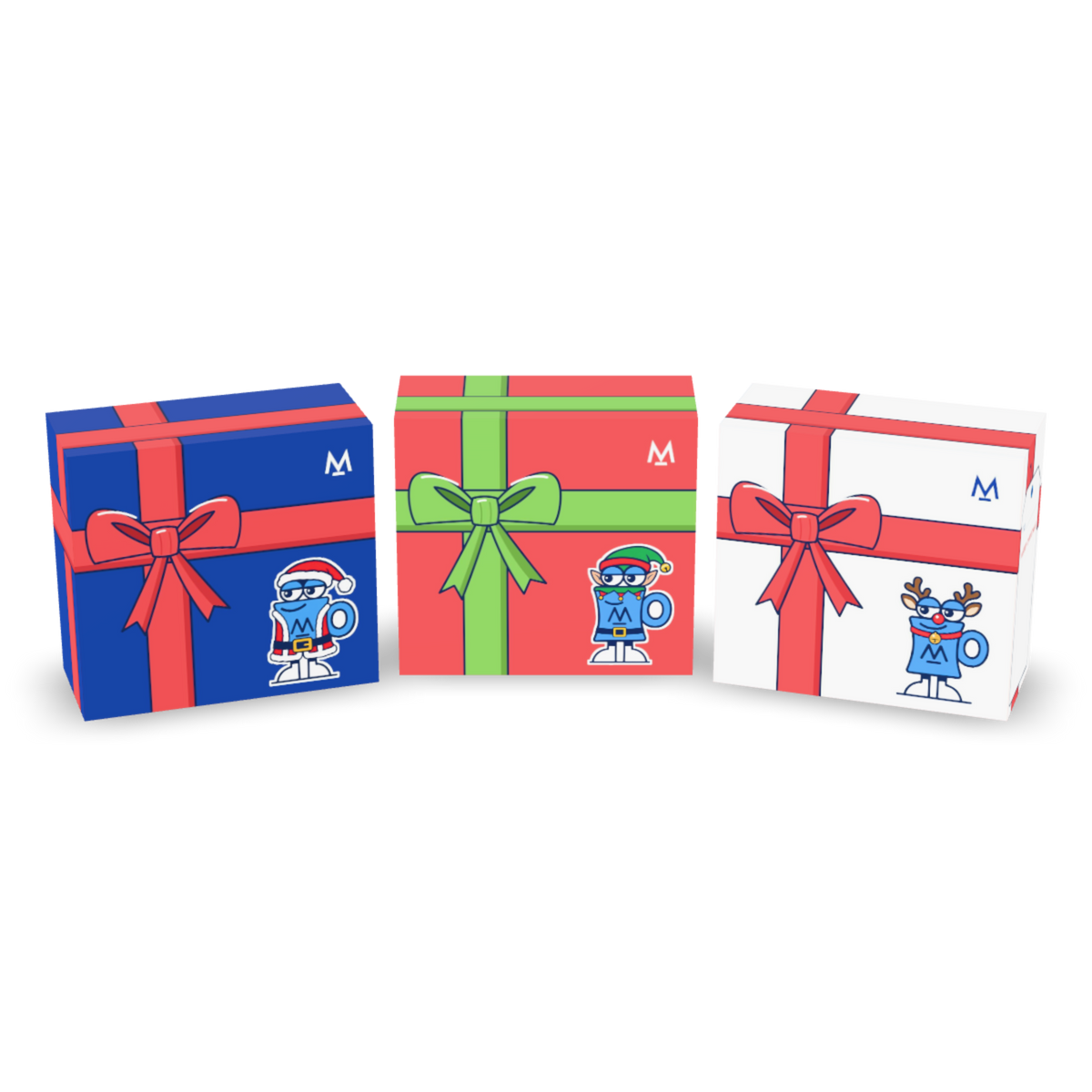 Christmas Coffee gift boxes: Santa Mo, Elf Mo and Rudolph Mo | Modern Standard Coffee