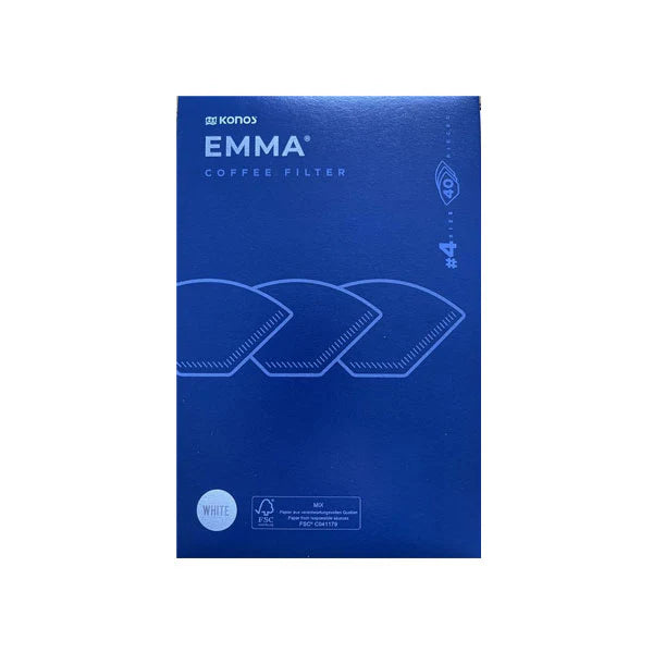 Emma white size 4 filter papers (100)