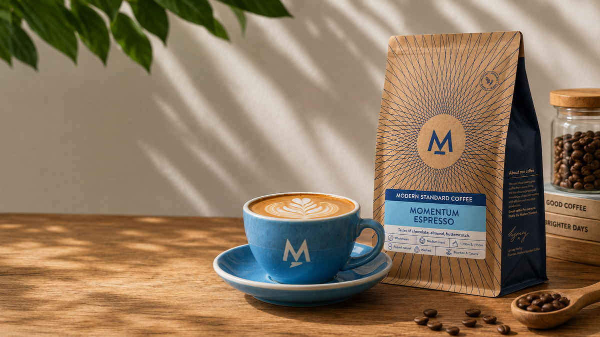 Small-batch coffee, roasted this week