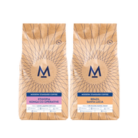 Mix & Match 1kg: Konga Co-operative Ethiopia and Santa Lucia Brazil bags