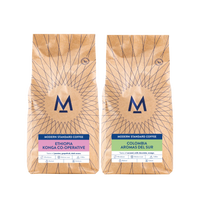 Mix & Match 1kg: Konga Co-operative Ethiopia and Aromas del Sur Colombia bags