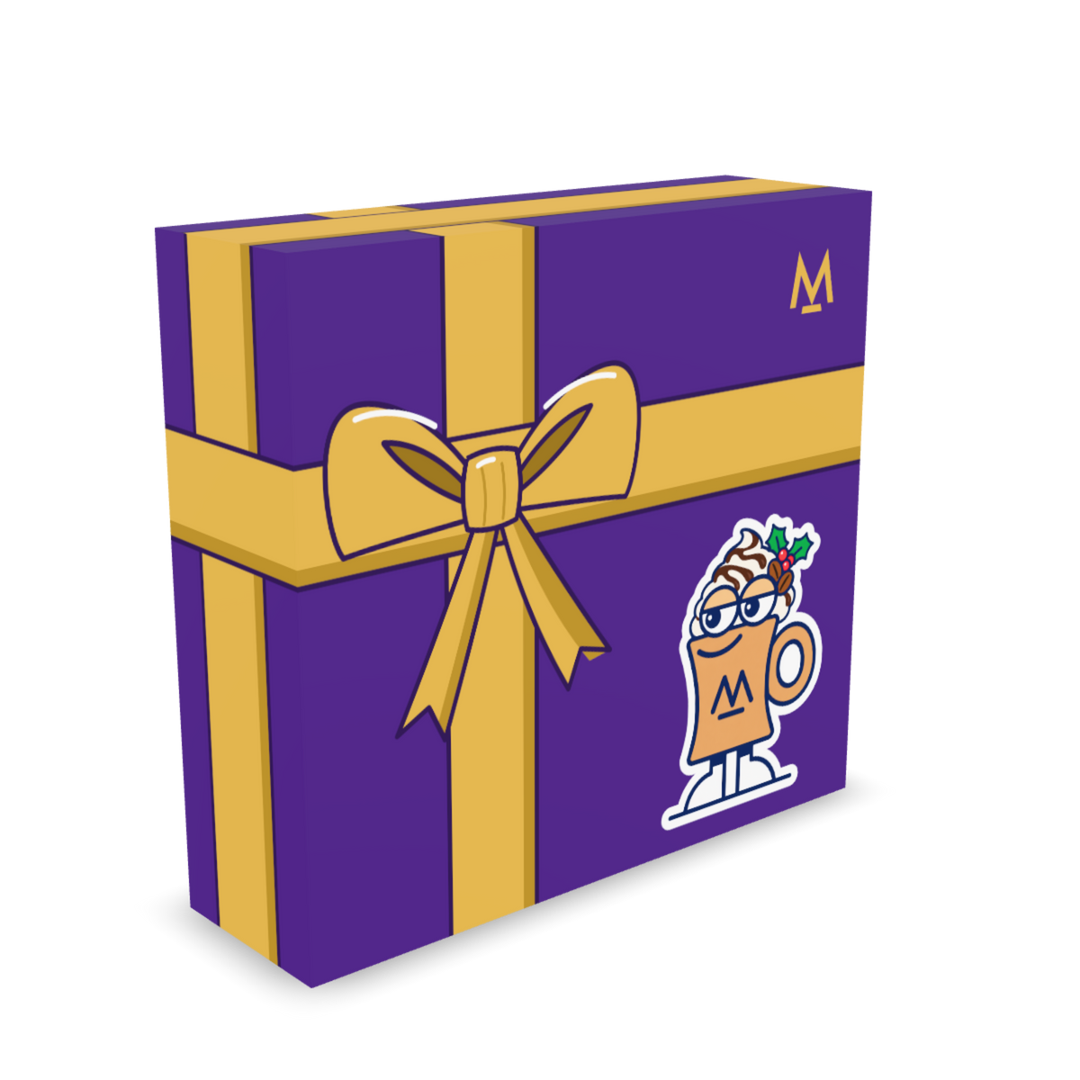 Hot Chocolate Gift Box – left three-quarter view