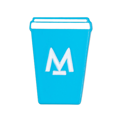 Light Blue Takeaway Cup