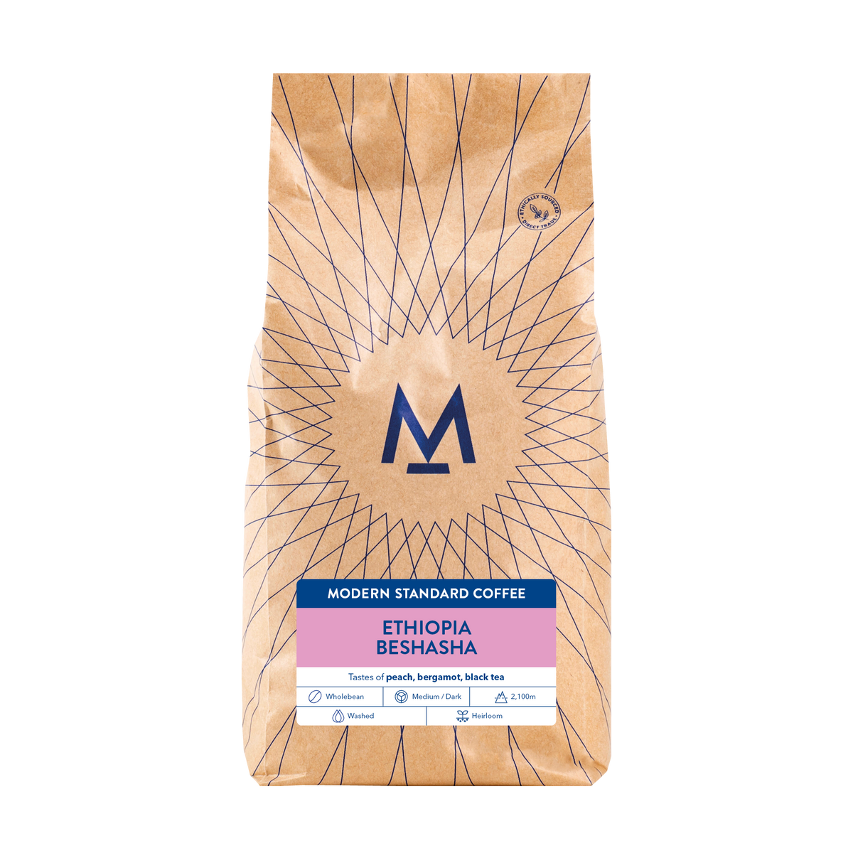 1kg bag of Beshasha Ethiopia coffee