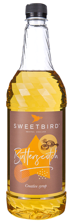 Sweetbird Butterscotch syrup 1 litre bottle