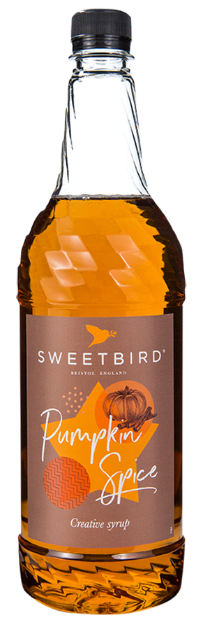 Sweetbird Pumpkin Spice syrup 1 litre bottle