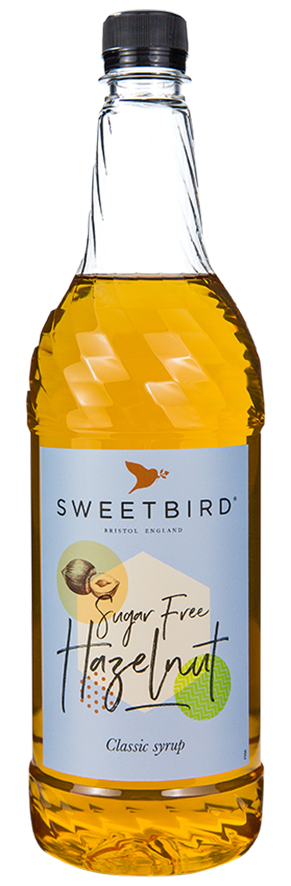 Sweetbird Sugar-Free Hazelnut syrup 1 litre bottle