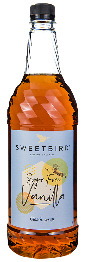 Sweetbird Sugar-Free Vanilla syrup 1 litre bottle