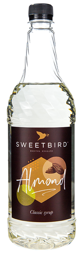 Sweetbird Almond syrup 1 litre bottle