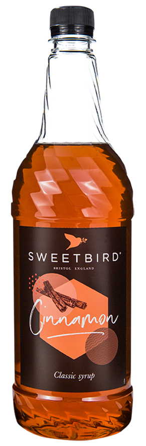 Sweetbird Cinnamon syrup 1 litre bottle