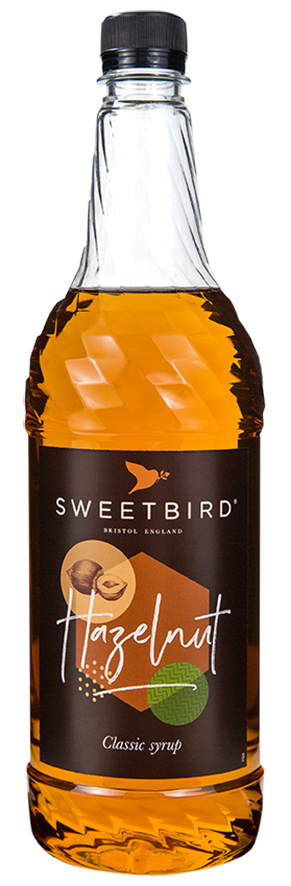 Sweetbird Hazelnut syrup 1 litre bottle