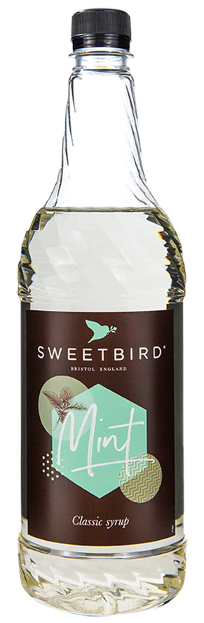 Sweetbird Mint syrup 1 litre bottle