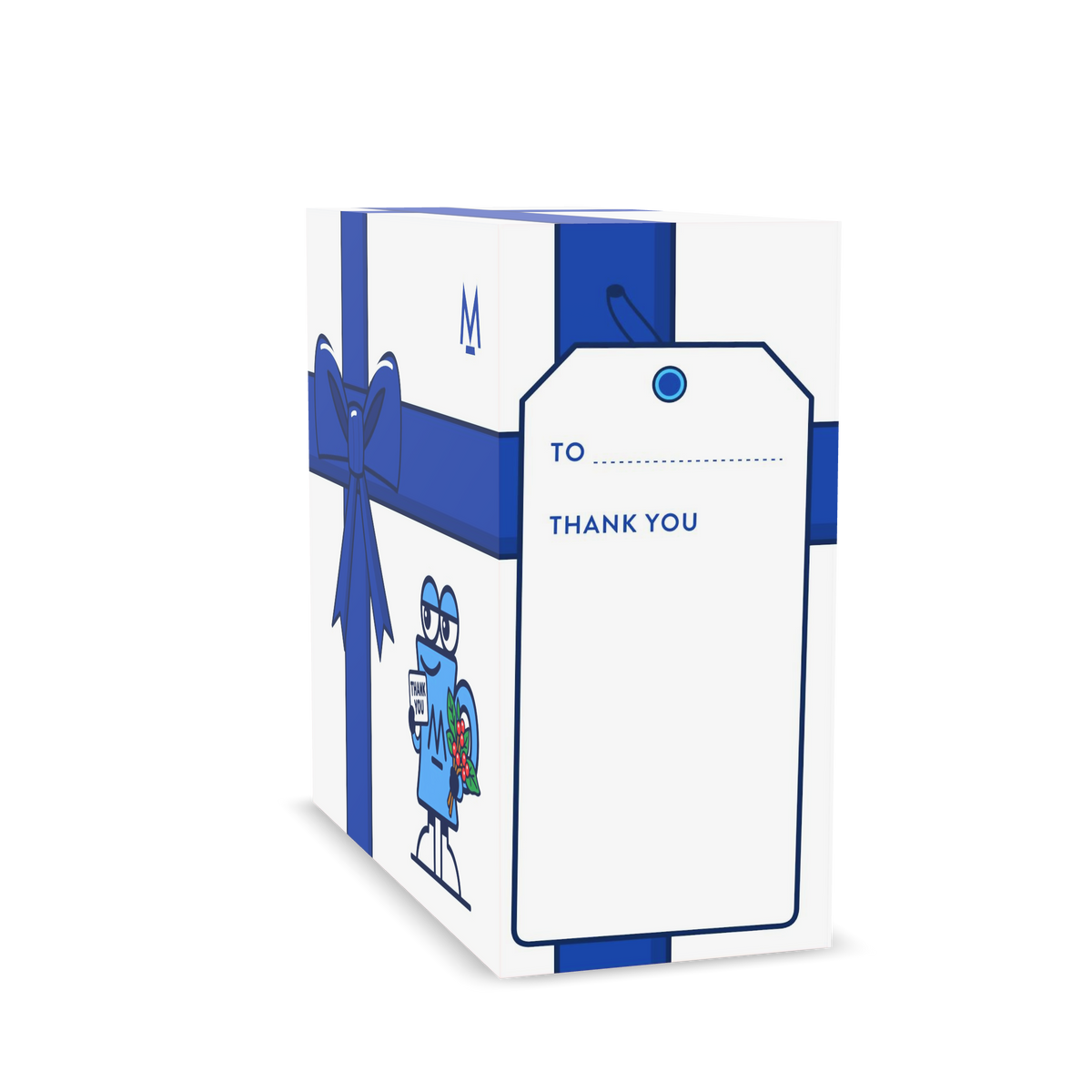 Thank You Coffee Gift Box – gift box write-on gift tag