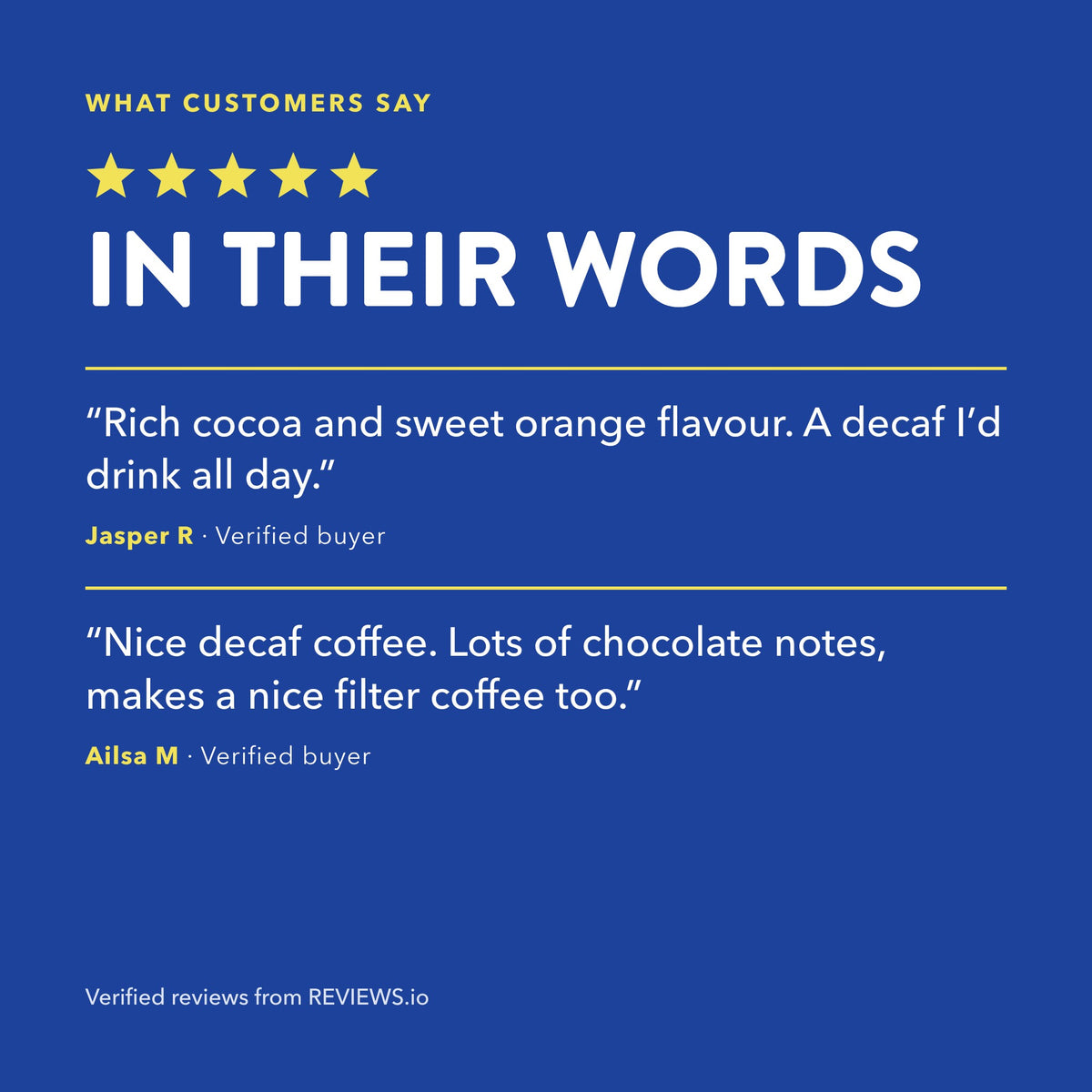 Cafe de Mujeres Mountain Water Decaf customer reviews