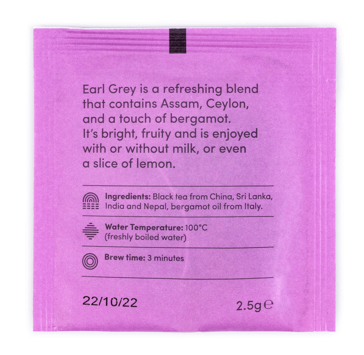 Earl Grey Tea Envelopes, Box of 50