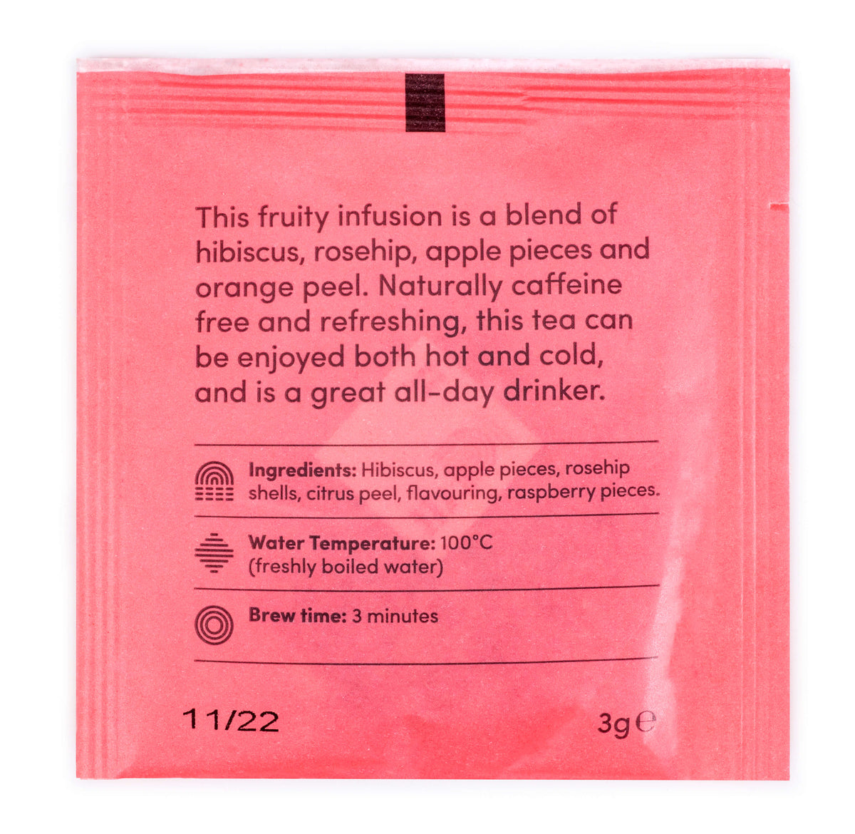 Red Berry Tea Envelopes, Box of 50