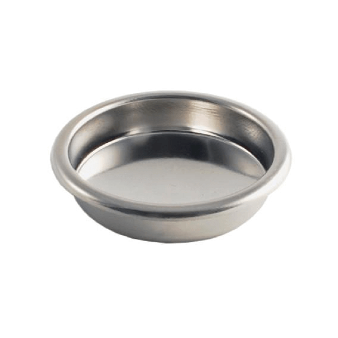 58mm stainless steel blind basket for backflushing an espresso machine