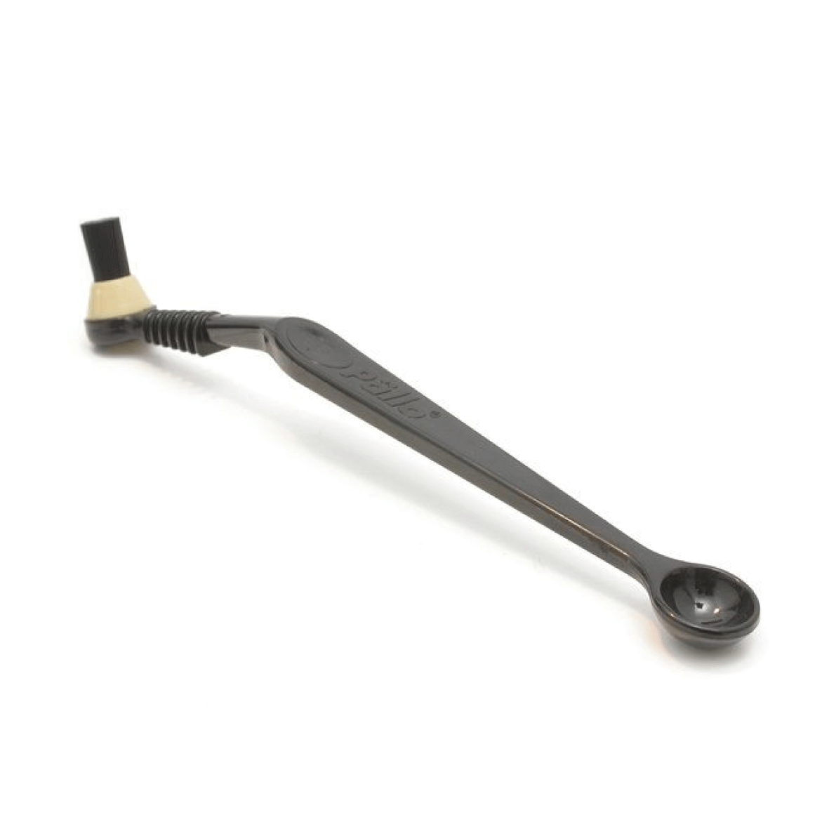 Pallo group head cleaning brush with detergent scoop