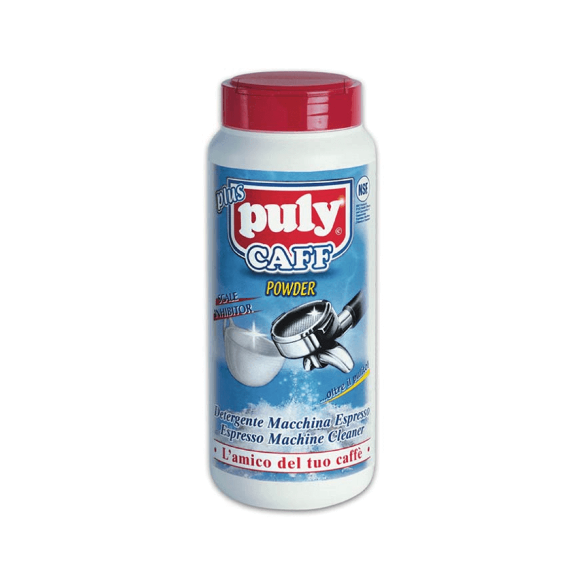Puly Caff espresso machine cleaning powder, 900g tub